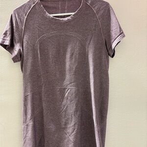 Lululemon Purple Short Sleeve Shirt